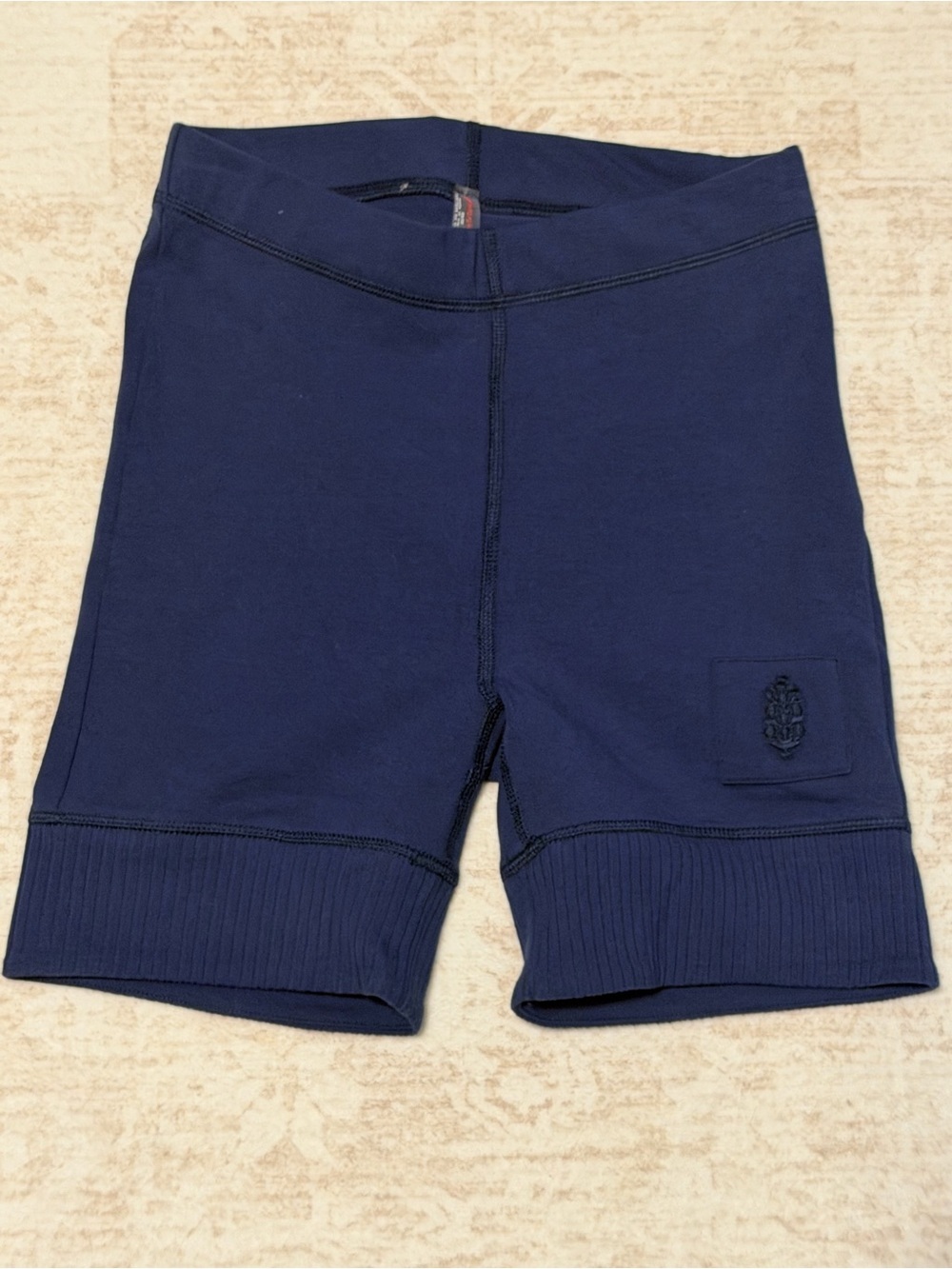 FP Movement by Free People Navy Active Shorts with Contrast Stitching